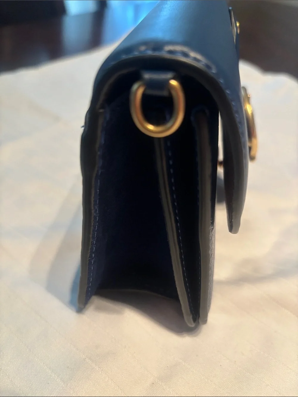 Coach sleek leather